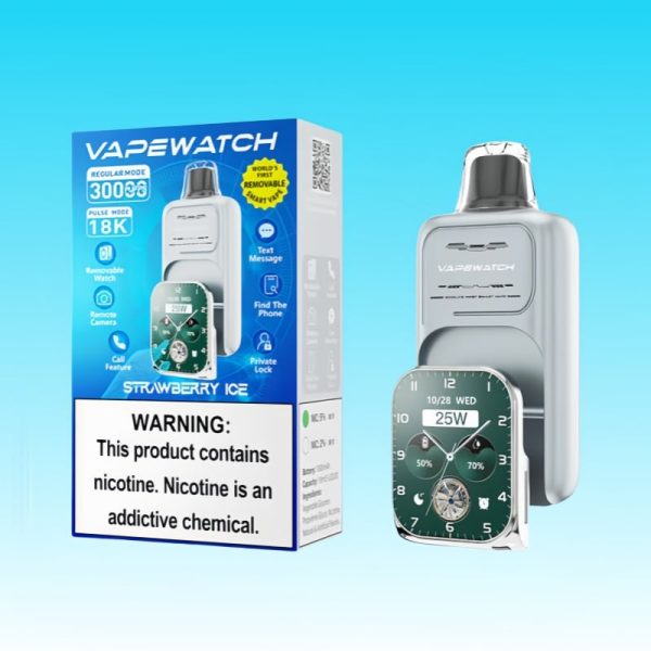 jnr vape watch 30000 JNR VapeWatch 30K Disposable – Wholesale Vaping Supply main image 1
