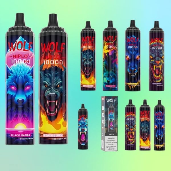 Osta JNR Wolf Niplo 10000 Puffs | Odav hulgihind