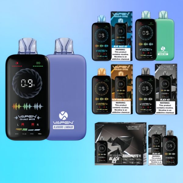 Osta Vapen Quad Box 20K Puffs | Odav hulgihind